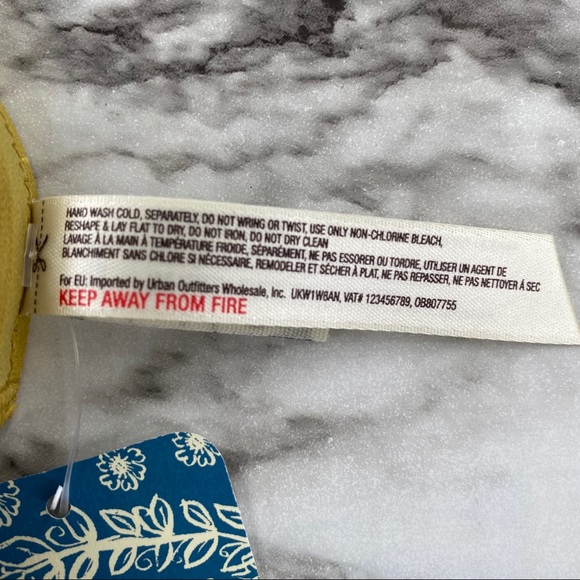 Free People NWT Zoey Bikini Yellow Marsh Honey Slit Cutout Panties Medium New - Picture 6 of 7